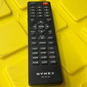 ORIGINAL DYNEX RC-701-0A 6010700101 6010700101A TV Remote Control DX-46L150A11 D